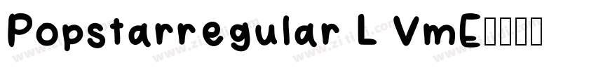 Popstarregular L VmE字体转换